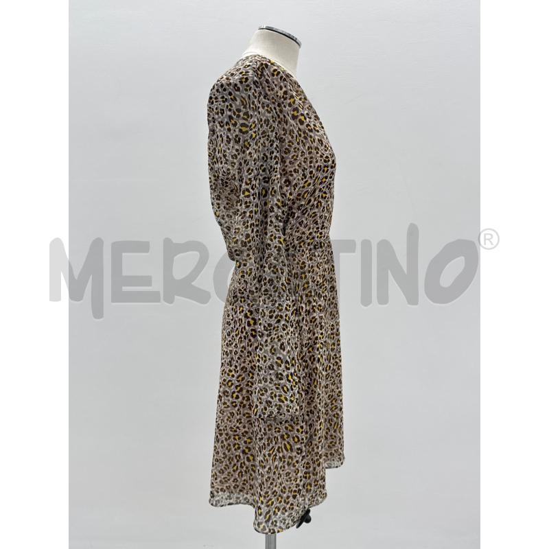 VESTITO PATRIZIA PEPE BEIGE FIORI MARRONI GIALLI | Mercatino dell'Usato Roma torrevecchia 2