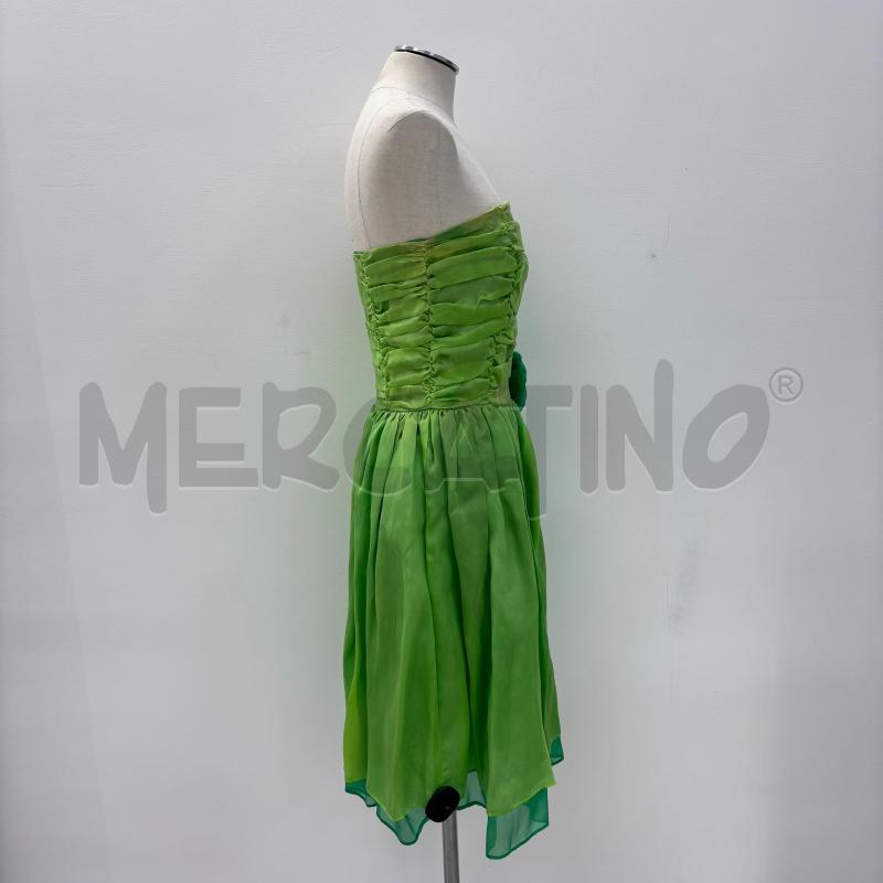 VESTITO PIANOFORTE MAXMARA SETA VERDE  | Mercatino dell'Usato Roma torrevecchia 2