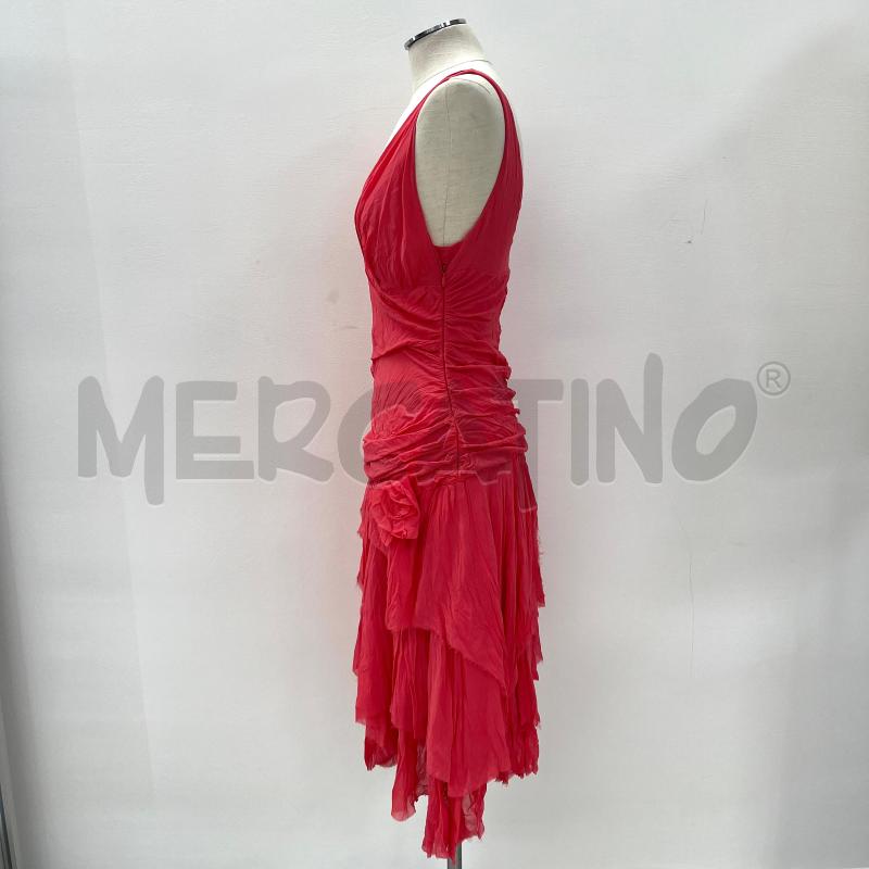 VESTITO UNGARO FEVER SETA ROSA  | Mercatino dell'Usato Roma torrevecchia 2