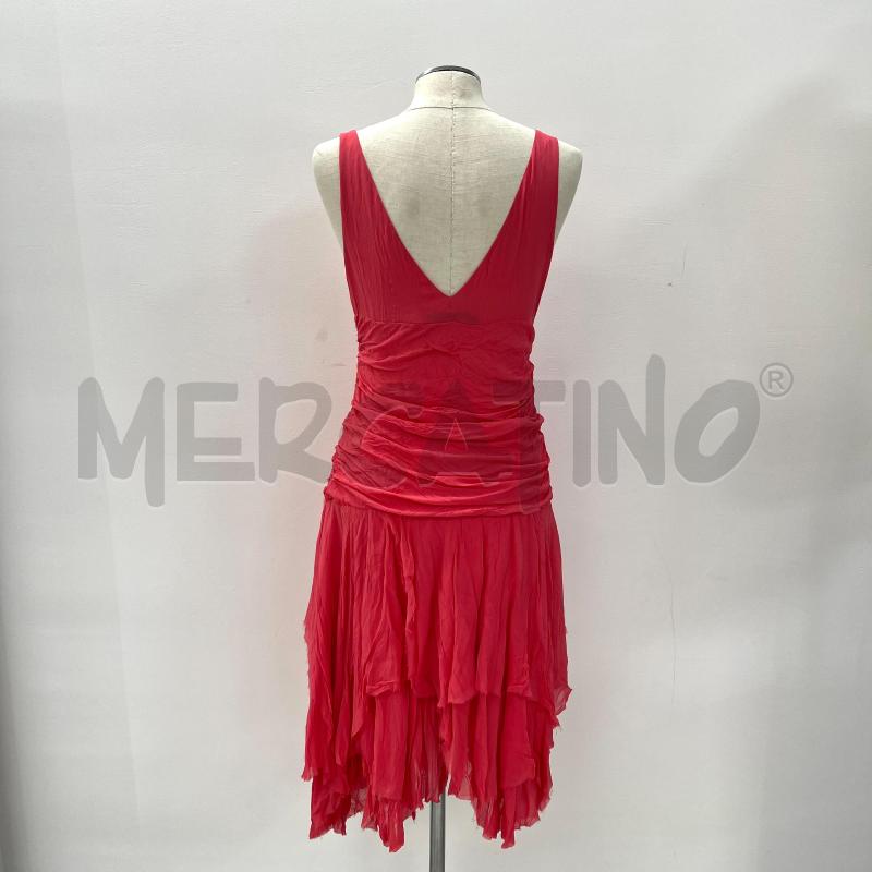 VESTITO UNGARO FEVER SETA ROSA  | Mercatino dell'Usato Roma torrevecchia 3