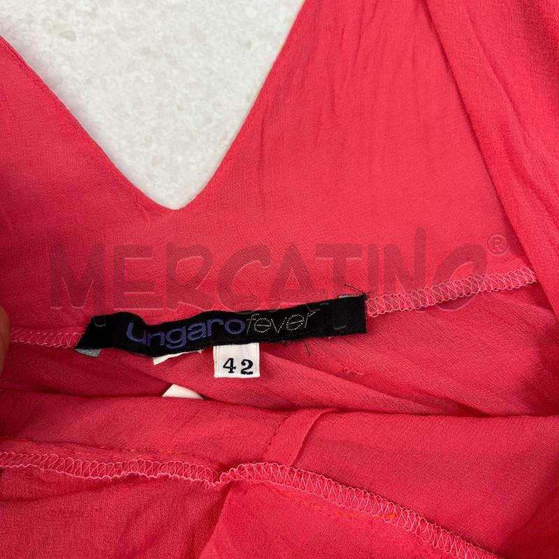 VESTITO UNGARO FEVER SETA ROSA  | Mercatino dell'Usato Roma torrevecchia 4