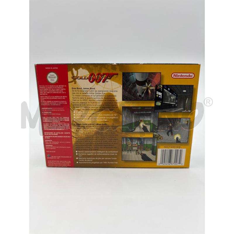VIDEOGIOCO NINTENDO 64 007 GOLDENEYE COMPLETO OTTIME CONDIZIONI | Mercatino dell'Usato Roma torrevecchia 2