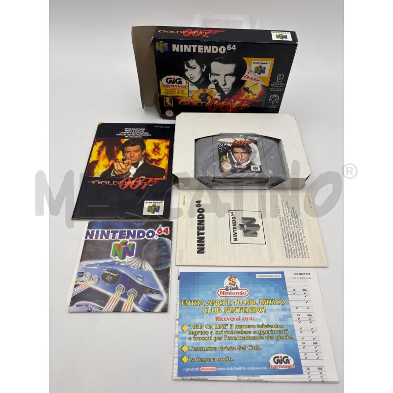 VIDEOGIOCO NINTENDO 64 007 GOLDENEYE COMPLETO OTTIME CONDIZIONI | Mercatino dell'Usato Roma torrevecchia 3