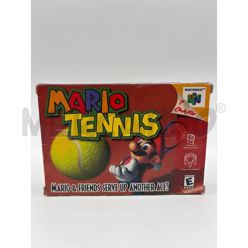 VIDEOGIOCO NINTENDO 64 MARIO TENNIS COMPLETO | Mercatino dell'Usato Roma torrevecchia 1