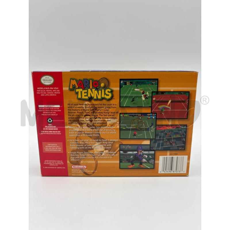 VIDEOGIOCO NINTENDO 64 MARIO TENNIS COMPLETO | Mercatino dell'Usato Roma torrevecchia 2