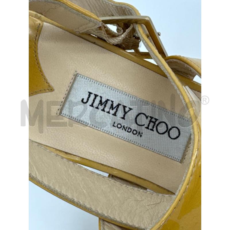 ZEPPA JIMMY CHOO GIALLO SANDALO DA RIV | Mercatino dell'Usato Roma torrevecchia 3