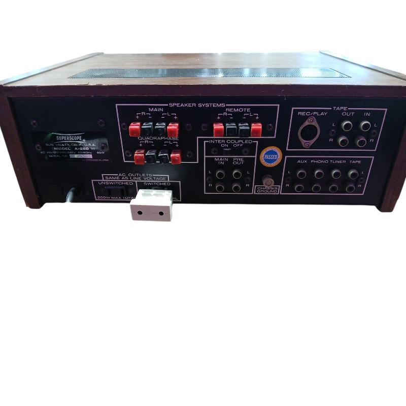 AMPLIFICATORE SUPERSCOPE A 260  | Mercatino dell'Usato Roma ostia 3