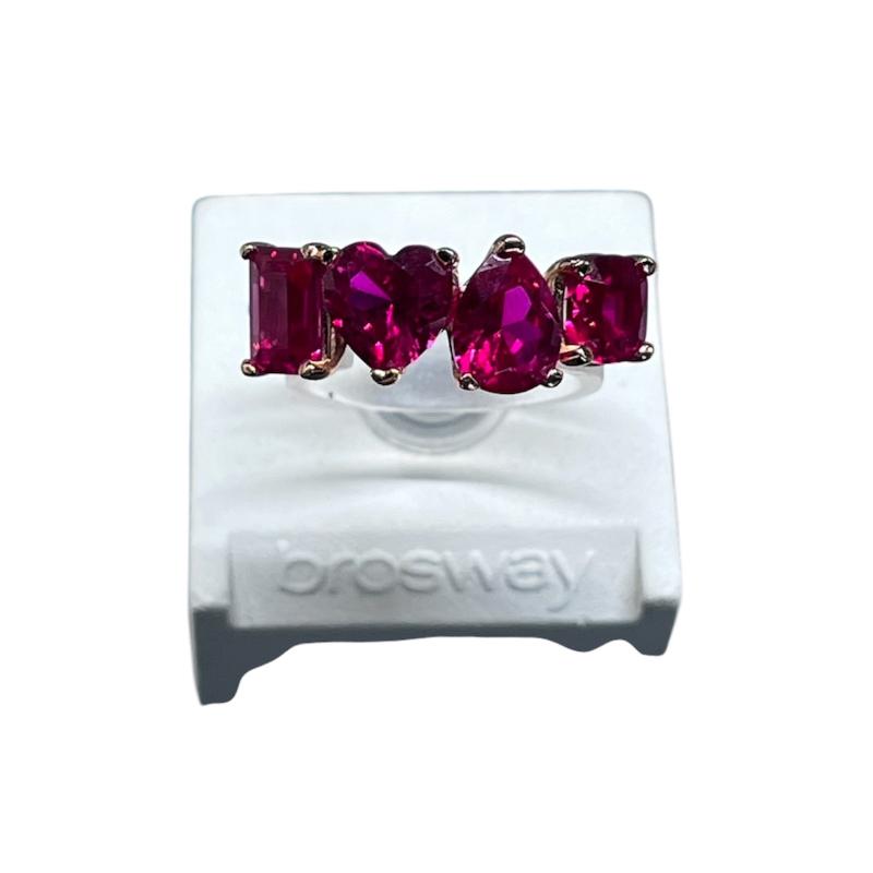 ANELLO DONNA ROSATO ARG P FUXIA MIS 18 | Mercatino dell'Usato Roma ostia 2
