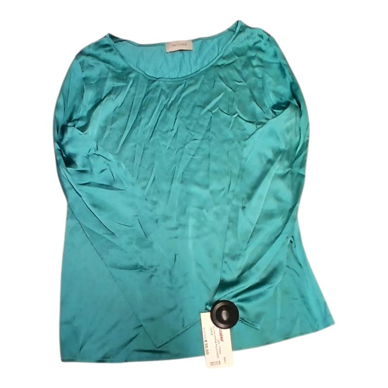 BLUSA DONNA FALCONERI VERDE | Mercatino dell'Usato Roma ostia 1