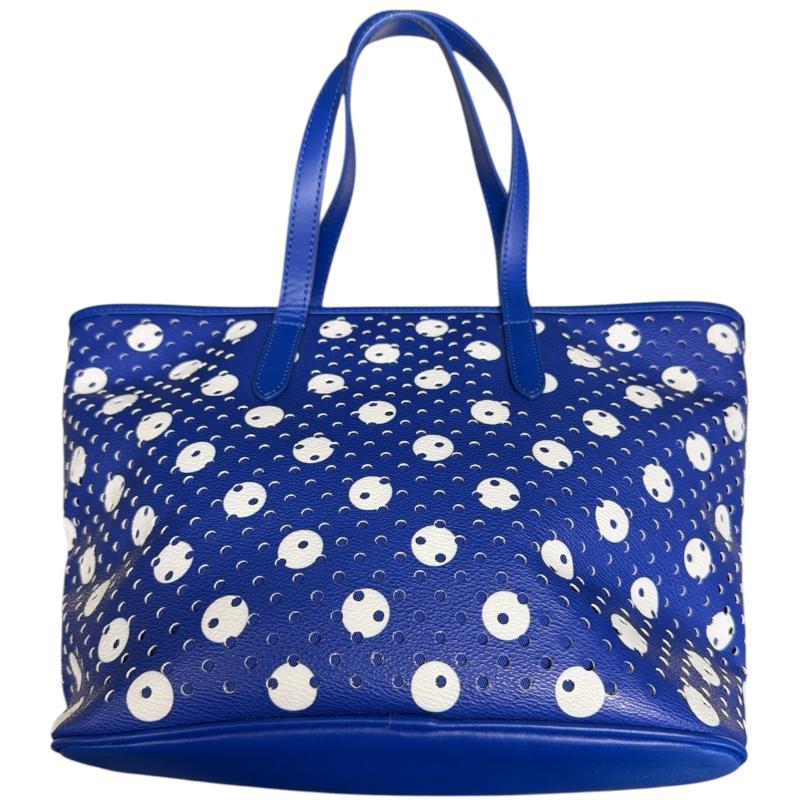 BORSA DONNA ARMANI BLU A POIS  | Mercatino dell'Usato Roma ostia 2