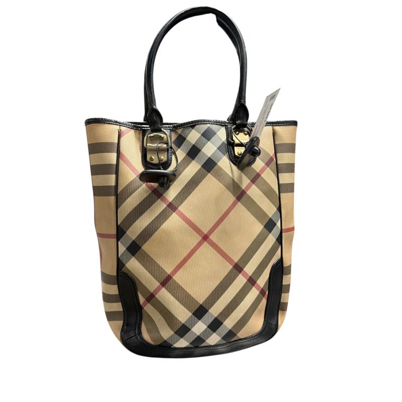 BORSA DONNA BURBERRY STAMPA CHECK | Mercatino dell'Usato Roma ostia 2