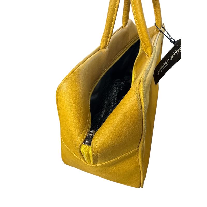 BORSA DONNA GIANNI VERSACE SENAPE | Mercatino dell'Usato Roma ostia 2