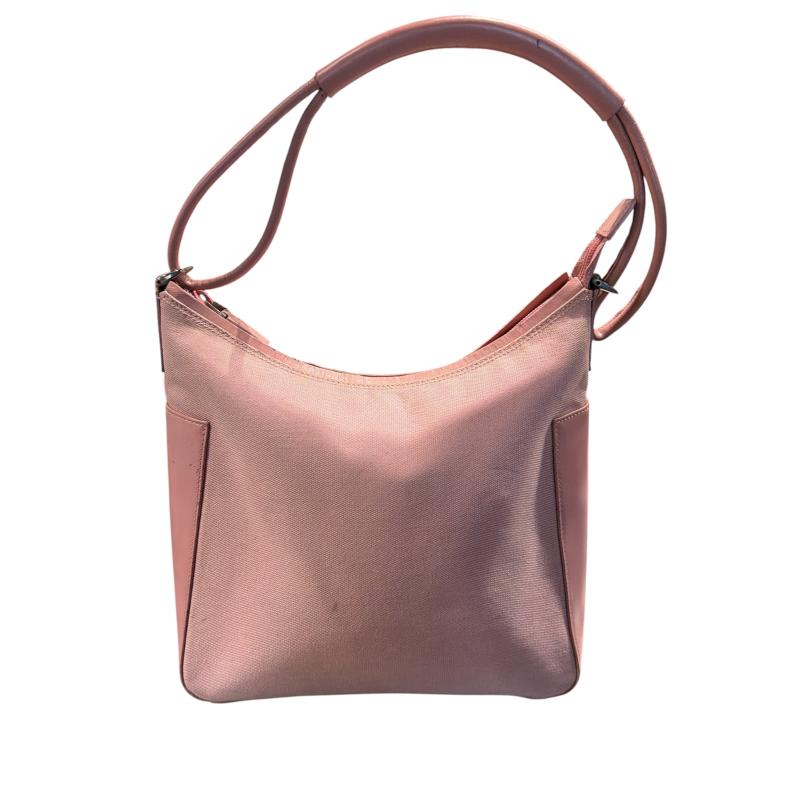 BORSA DONNA GUCCI ROSA VINTAGE TELA  | Mercatino dell'Usato Roma ostia 1