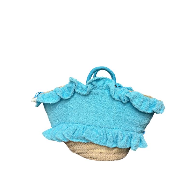 BORSA DONNA ILCORTILEDIGIULIA RAFIA CONC CEL | Mercatino dell'Usato Roma ostia 2