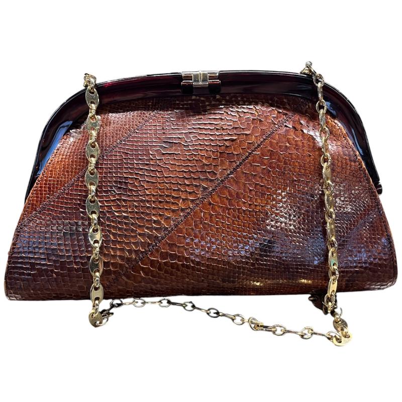 BORSA DONNA PITONE MARR | Mercatino dell'Usato Roma ostia 2