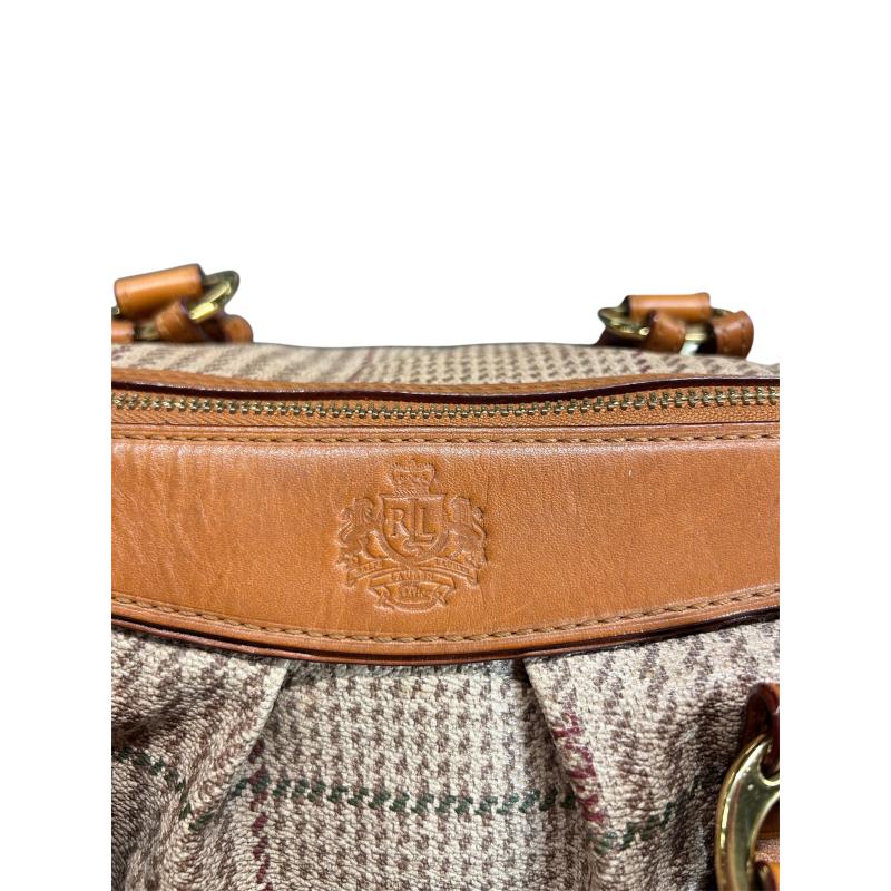 BORSA DONNA RALPH LAUREN BEIGE | Mercatino dell'Usato Roma ostia 3