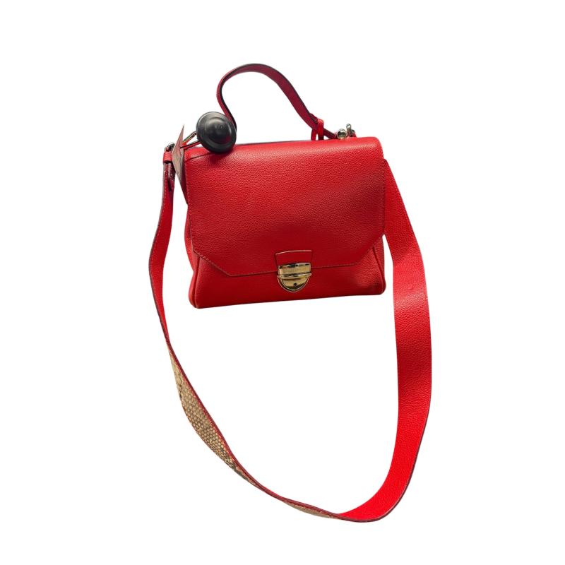 BORSA DONNA TRUSSARDI ROSSA | Mercatino dell'Usato Roma ostia 1