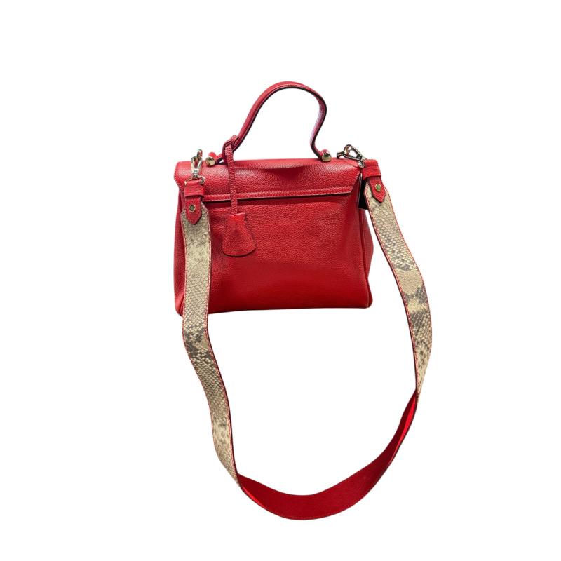 BORSA DONNA TRUSSARDI ROSSA | Mercatino dell'Usato Roma ostia 2