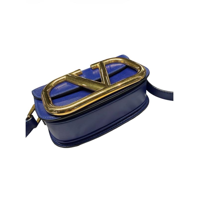 BORSA DONNA VALENTINO TRACOLLA BLU | Mercatino dell'Usato Roma ostia 2