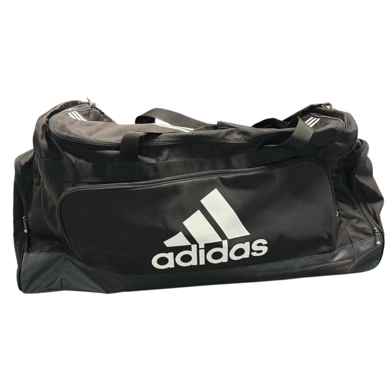 BORSONE ADIDAS TROLLEY MAXI NERO LOGO BIAN | Mercatino dell'Usato Roma ostia 1