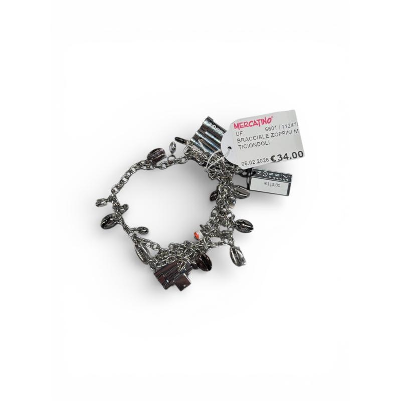 BRACCIALE ZOPPINI MULTICIONDOLI | Mercatino dell'Usato Roma ostia 1