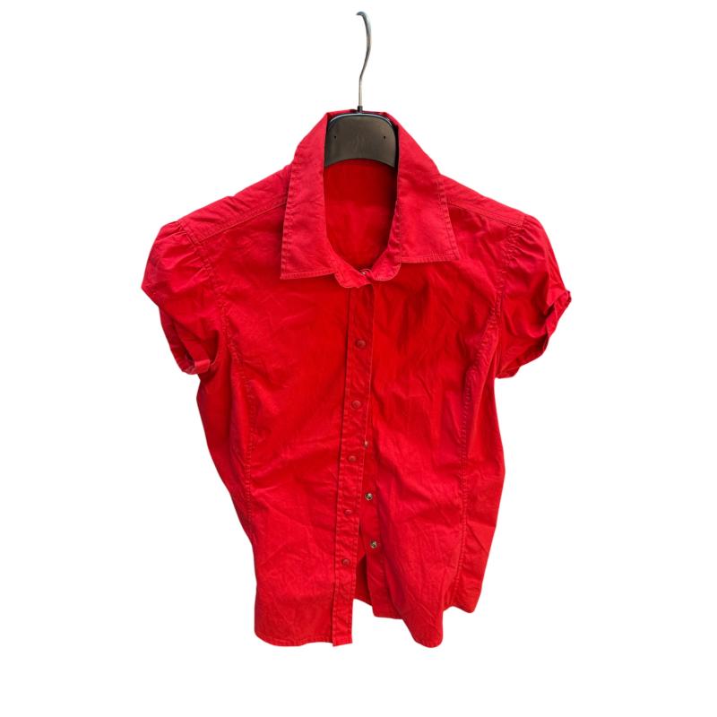 CAMICIA DONNA PRADA ROSSA  | Mercatino dell'Usato Roma ostia 1