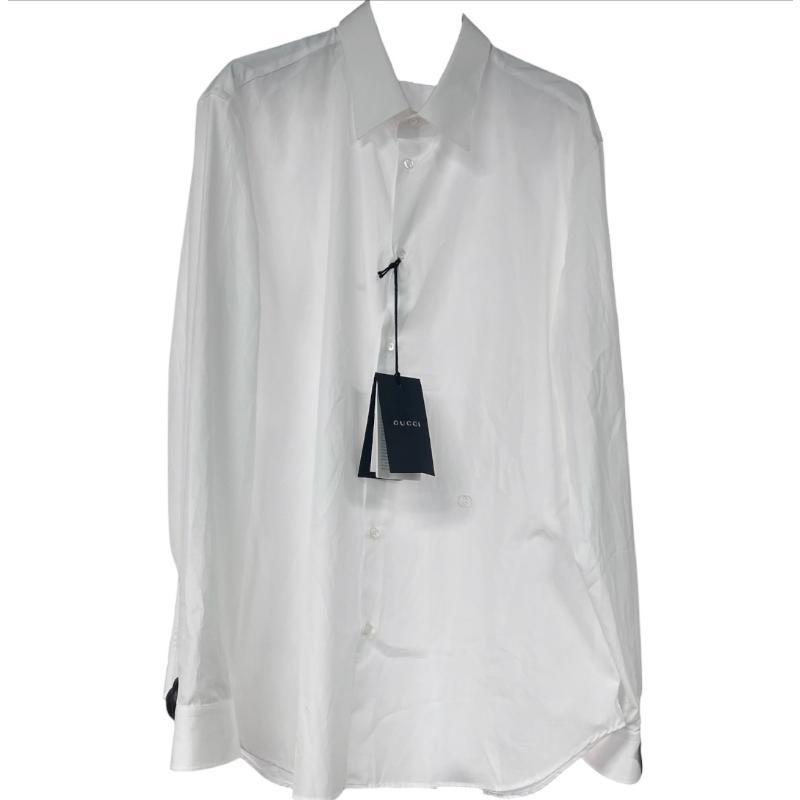 CAMICIA UOMO GUCCI BIANCA  | Mercatino dell'Usato Roma ostia 1