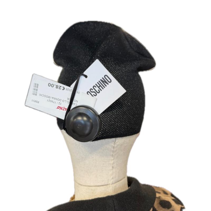 CAPPELLO DONNA MOSCHINO NER | Mercatino dell'Usato Roma ostia 2