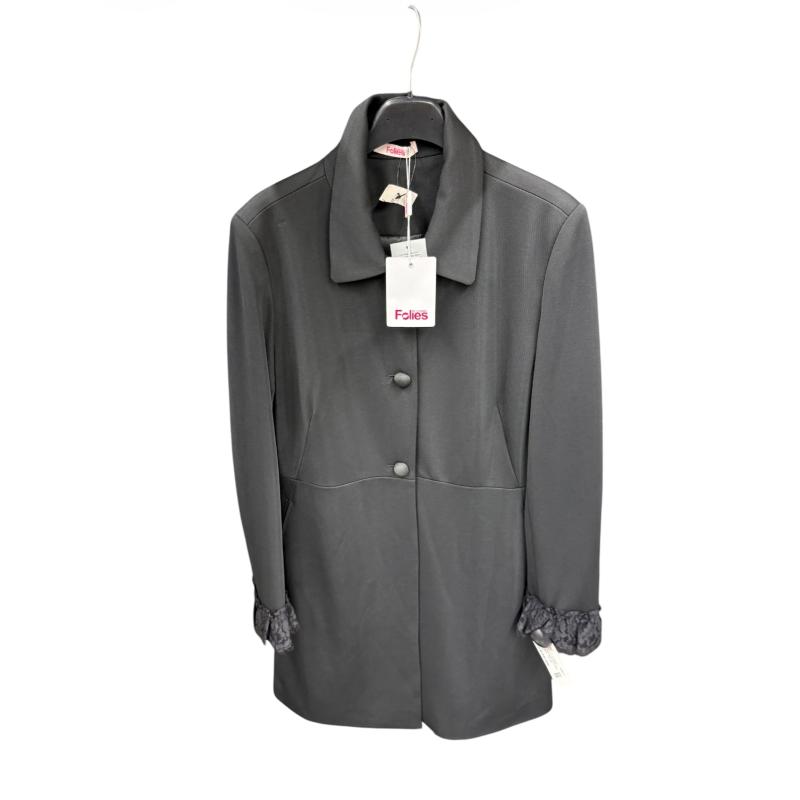 CAPPOTTO DONNA FOLIES BLUGIRL NER | Mercatino dell'Usato Roma ostia 1