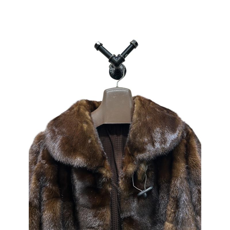 CAPPOTTO DONNA VISONE | Mercatino dell'Usato Roma ostia 4