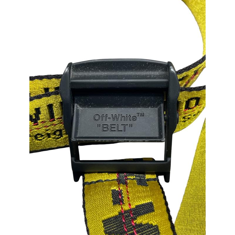 CINTURA UOMO OFF WHITE GIALLA | Mercatino dell'Usato Roma ostia 2