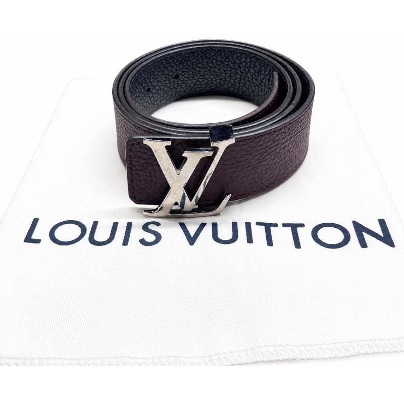 CINTURA UOMO VUITTON BORD NER PELLE | Mercatino dell'Usato Roma ostia 1