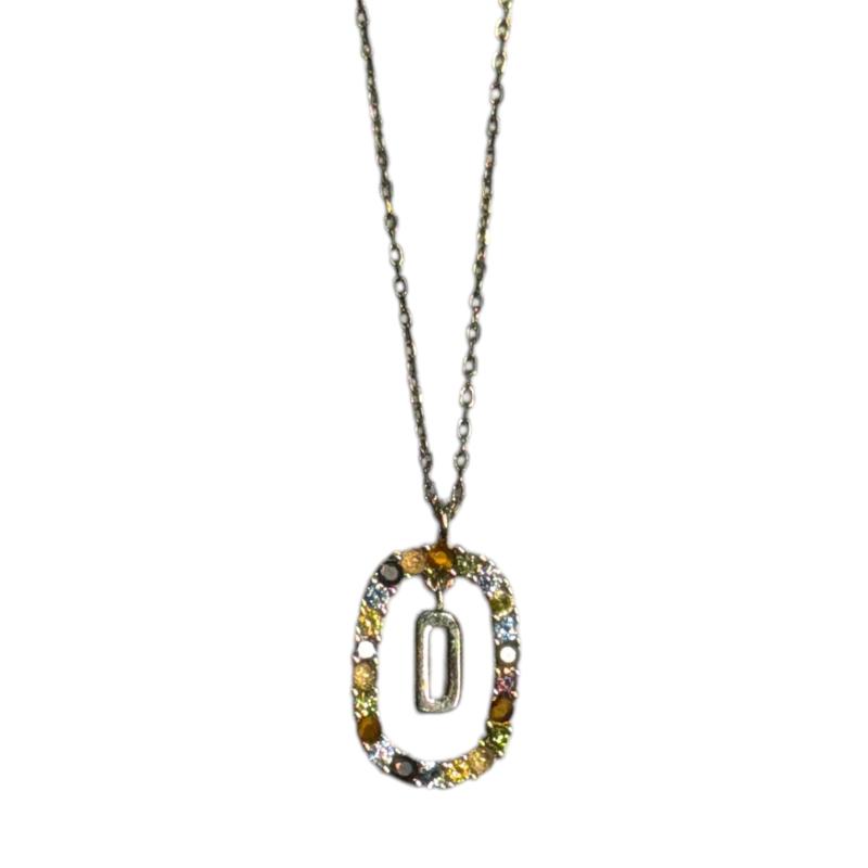 COLLANA ARG D STRASS COLORATI | Mercatino dell'Usato Roma ostia 2