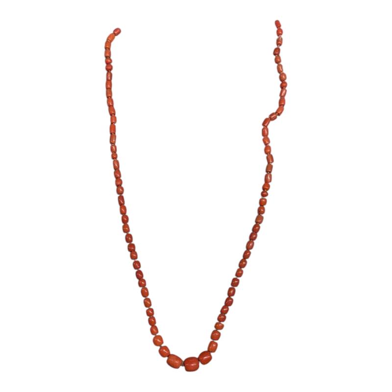 COLLANA CORALLO SENZA CHIUSURA | Mercatino dell'Usato Roma ostia 1