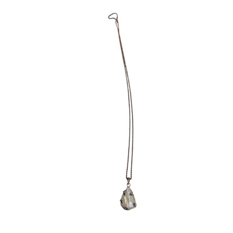 COLLANA MARCELLO FONTANA ARG E PERLA | Mercatino dell'Usato Roma ostia 1
