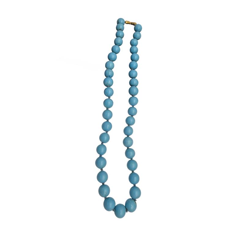COLLANA PASTA DI TURCHESE | Mercatino dell'Usato Roma ostia 1
