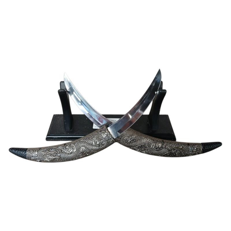 COLTELLI MEZZA LUNA KUKRI FODERO DRAGHI | Mercatino dell'Usato Roma ostia 2