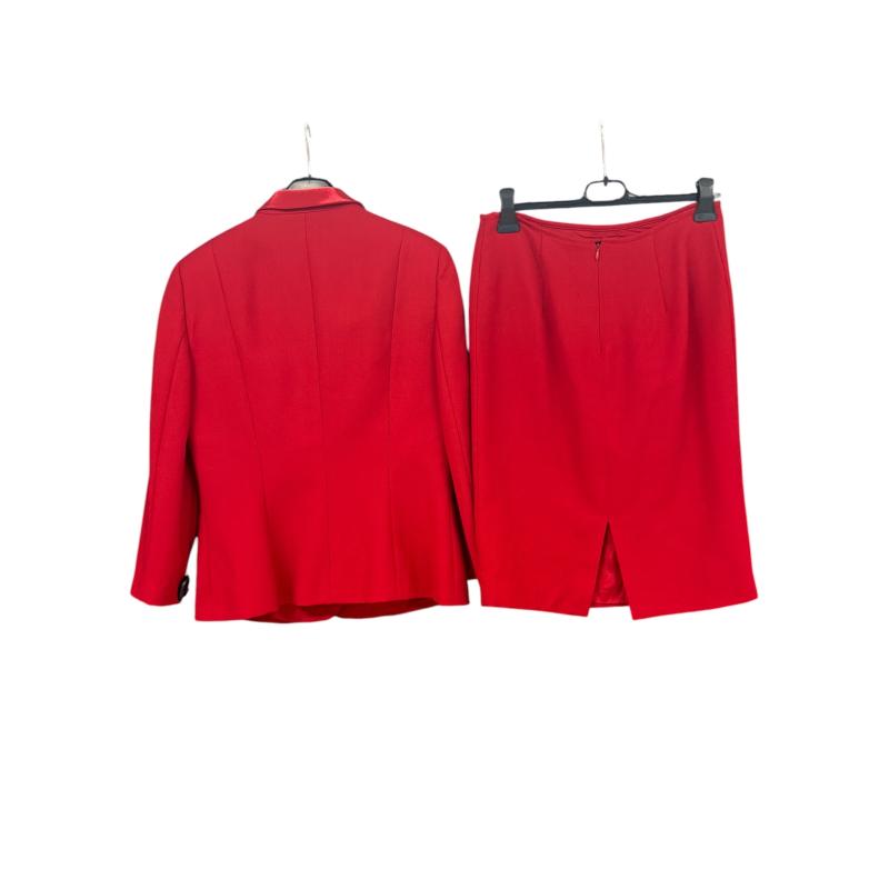 COMPLETO DONNA LUISA SPAGNOLI ROSSO | Mercatino dell'Usato Roma ostia 2