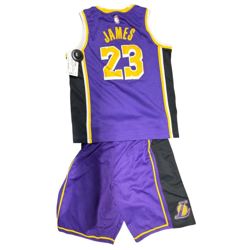 COMPLETO UOMO LAKERS VIOLA | Mercatino dell'Usato Roma ostia 2