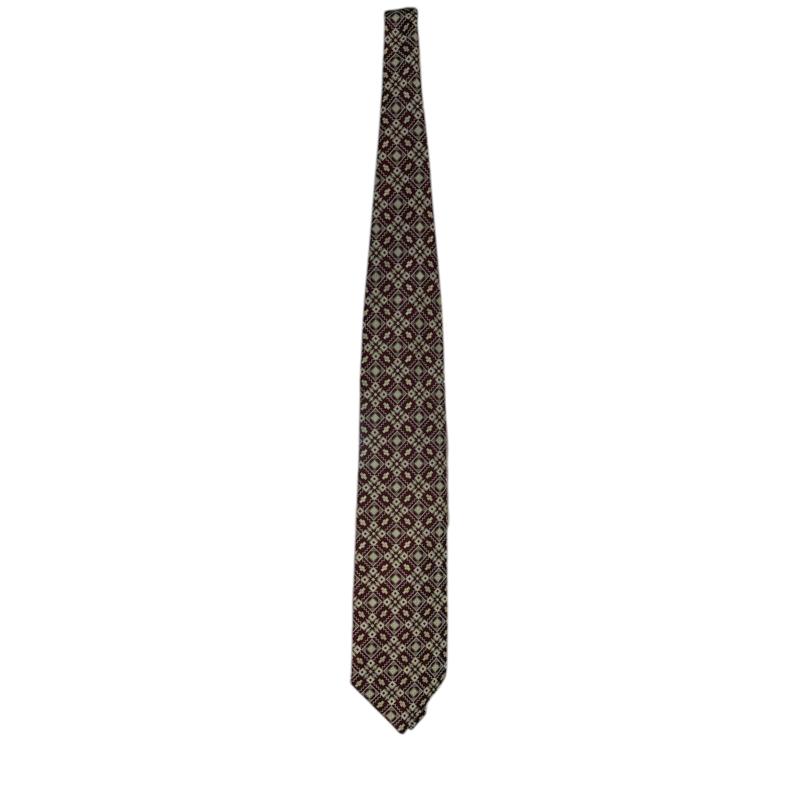 CRAVATTA GIORGIO ARMANI ROSSA BEIGE | Mercatino dell'Usato Roma ostia 1