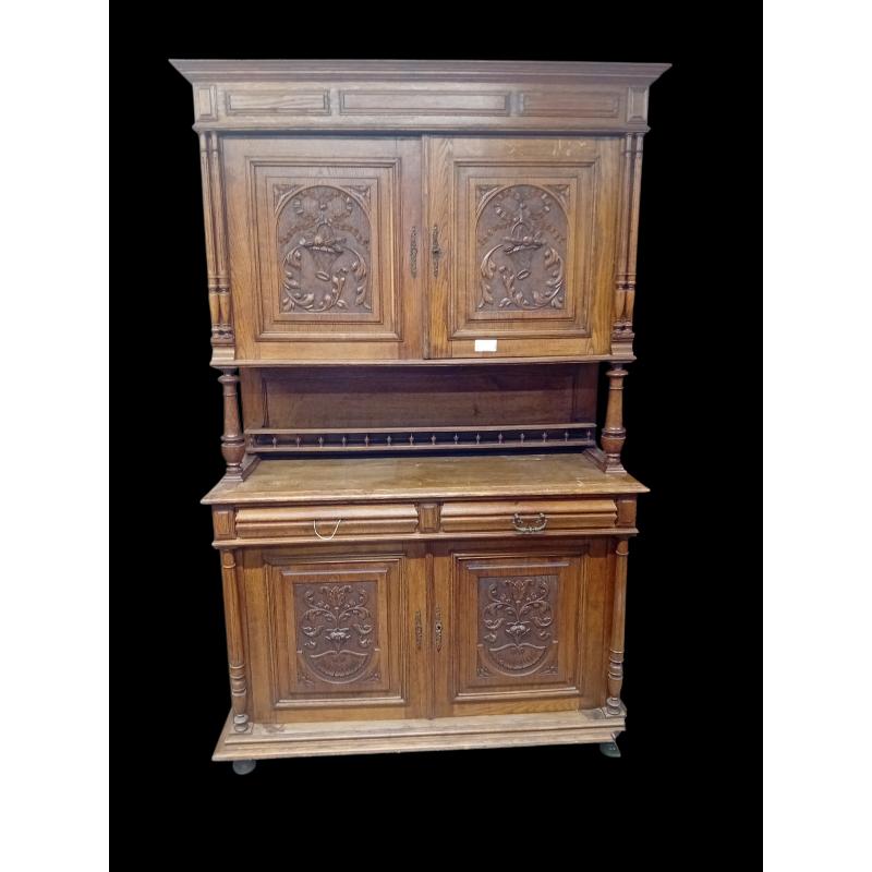 CREDENZA 2 MOD 2 ANTE CON INTARSI | Mercatino dell'Usato Roma ostia 1