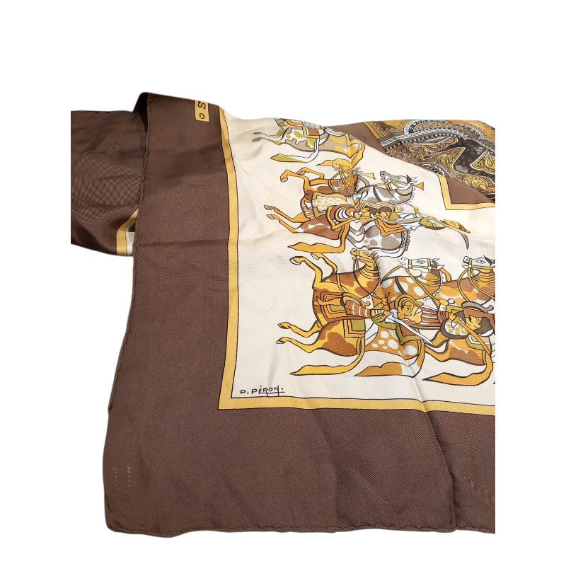 FOULARD HERMES ARTABAN BY P. PERON | Mercatino dell'Usato Roma ostia 3
