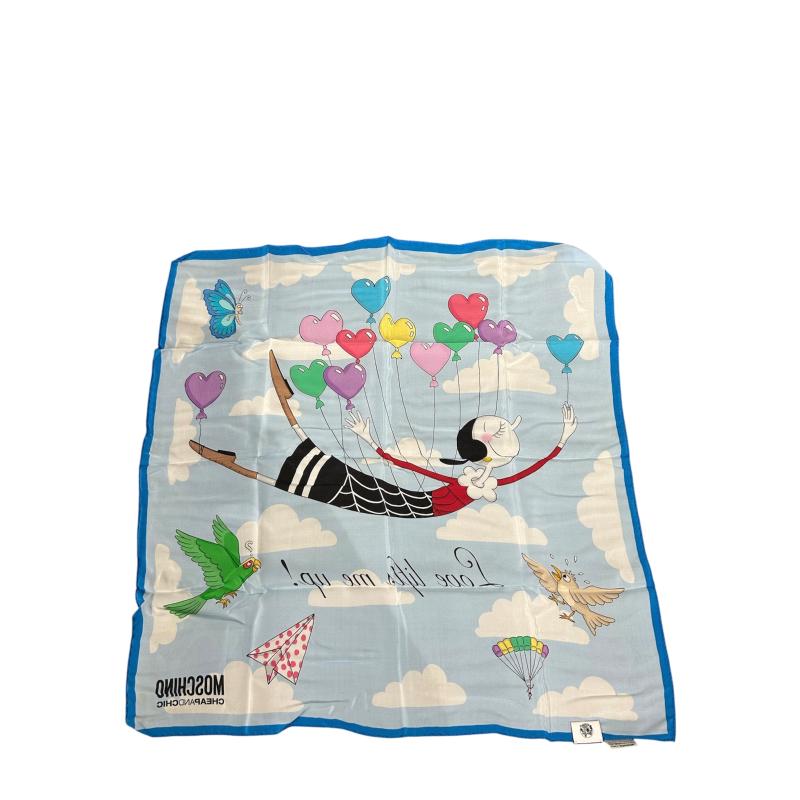 FOULARD MOSCHINO CEL | Mercatino dell'Usato Roma ostia 3