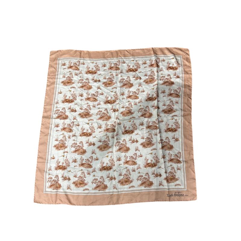 FOULARD SORELLE FONTANA ROSA BIA | Mercatino dell'Usato Roma ostia 1