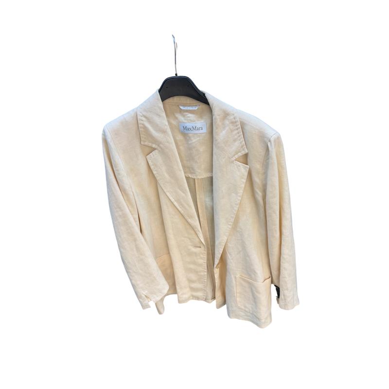 GIACCA DONNA MAXMARA GIALLA | Mercatino dell'Usato Roma ostia 1