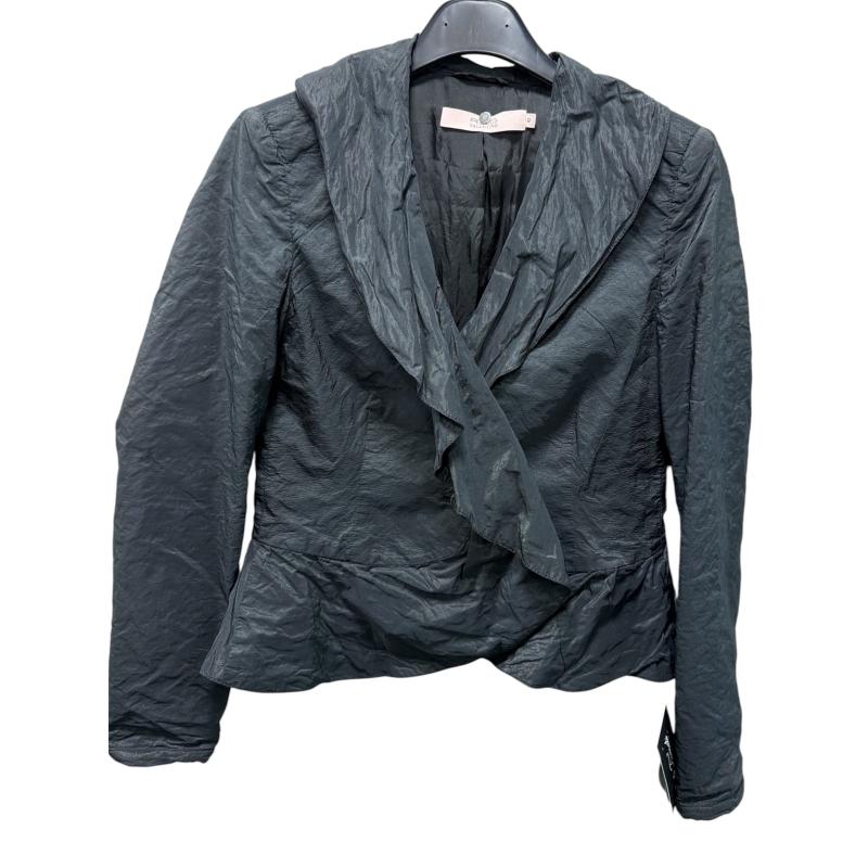 GIACCA DONNA R.E.D VALENTINO NERO LUCIDO | Mercatino dell'Usato Roma ostia 1