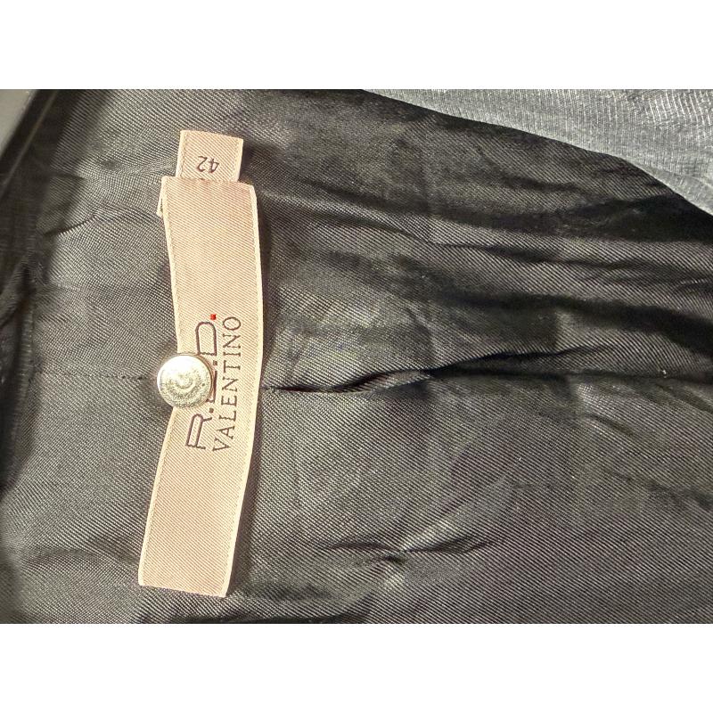 GIACCA DONNA R.E.D VALENTINO NERO LUCIDO | Mercatino dell'Usato Roma ostia 3