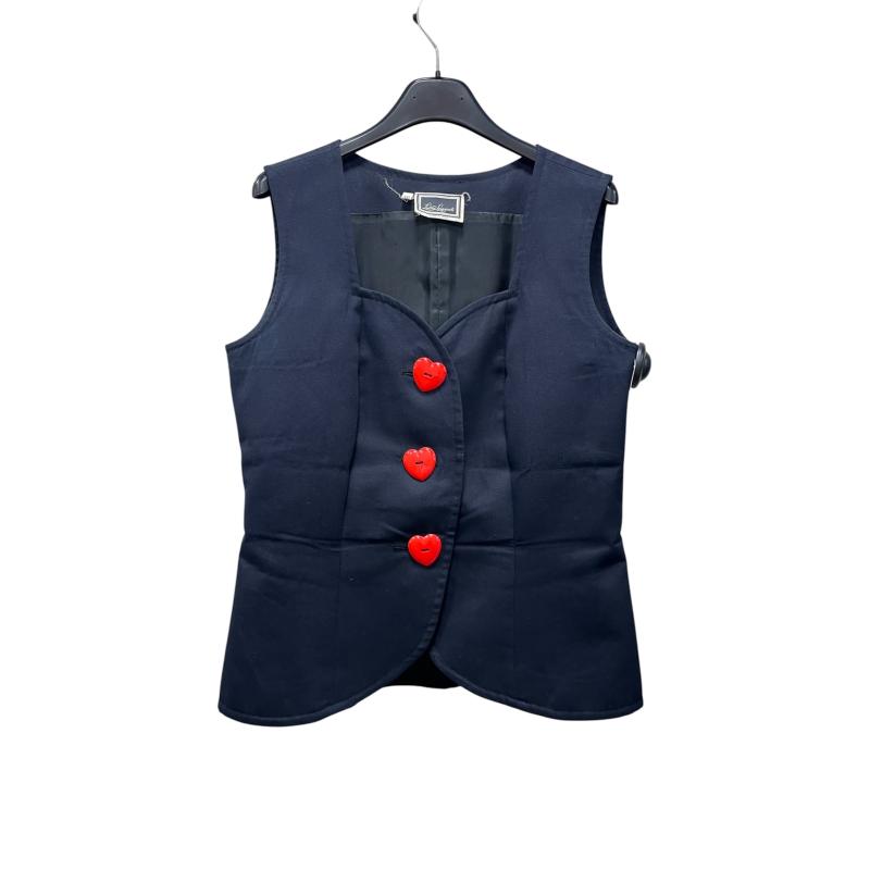 GILET DONNA SPAGNOLI BLU BOTTONI  A CUORE  | Mercatino dell'Usato Roma ostia 1