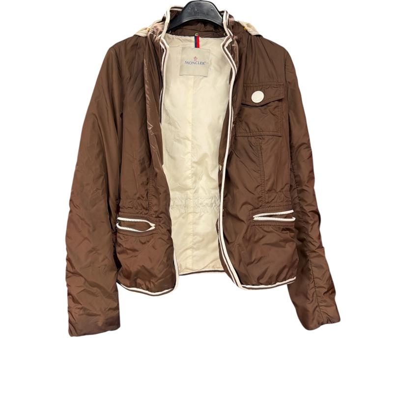 GIUBBINO DONNA MONCLER MARRONE  | Mercatino dell'Usato Roma ostia 1