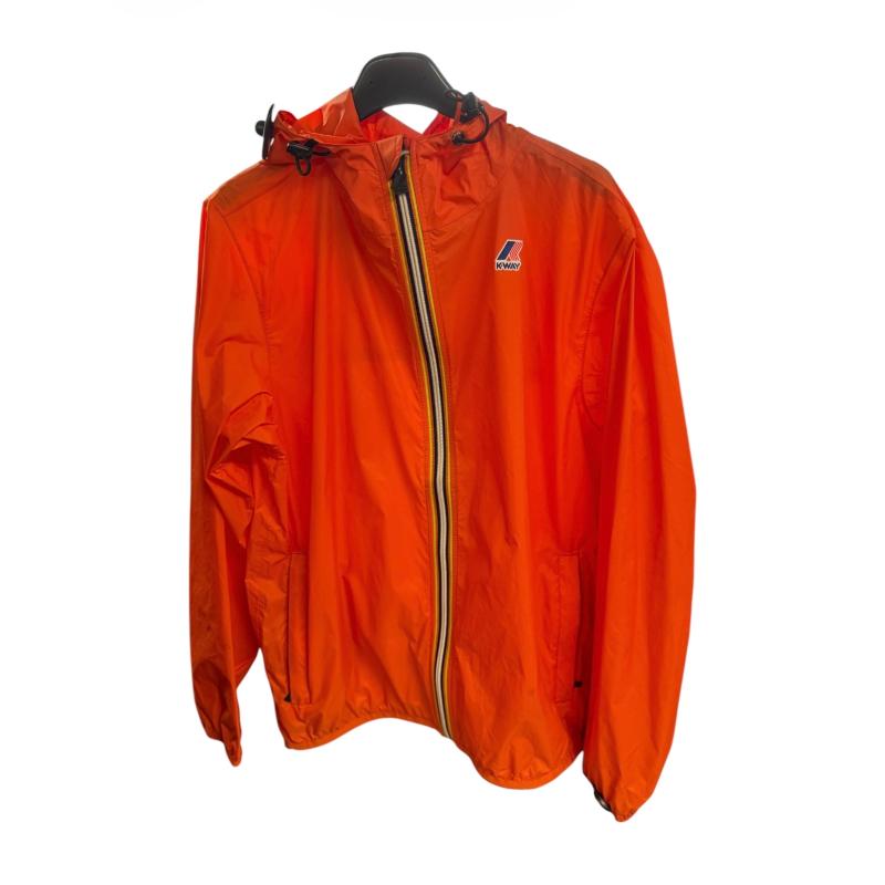 GIUBBINO UOMO KWAY ARANCIO | Mercatino dell'Usato Roma ostia 1